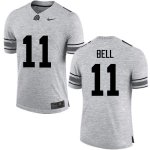 NCAA Ohio State Buckeyes Men's #11 Vonn Bell Gray Nike Football College Jersey FHT8845WT